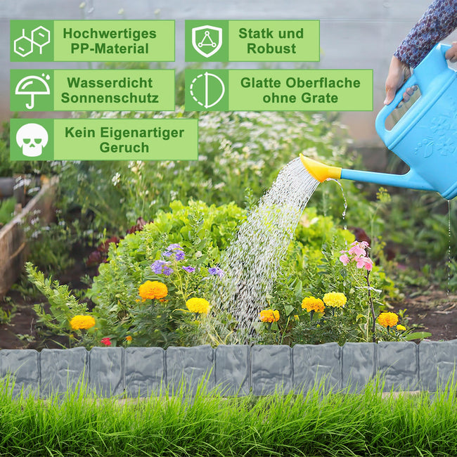 Cosmo Go Rasenkante Kunststoff Steinoptik Main Image