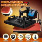 Cosmo Go Transferpresse Hitzepresse 8 IN 1 1250W