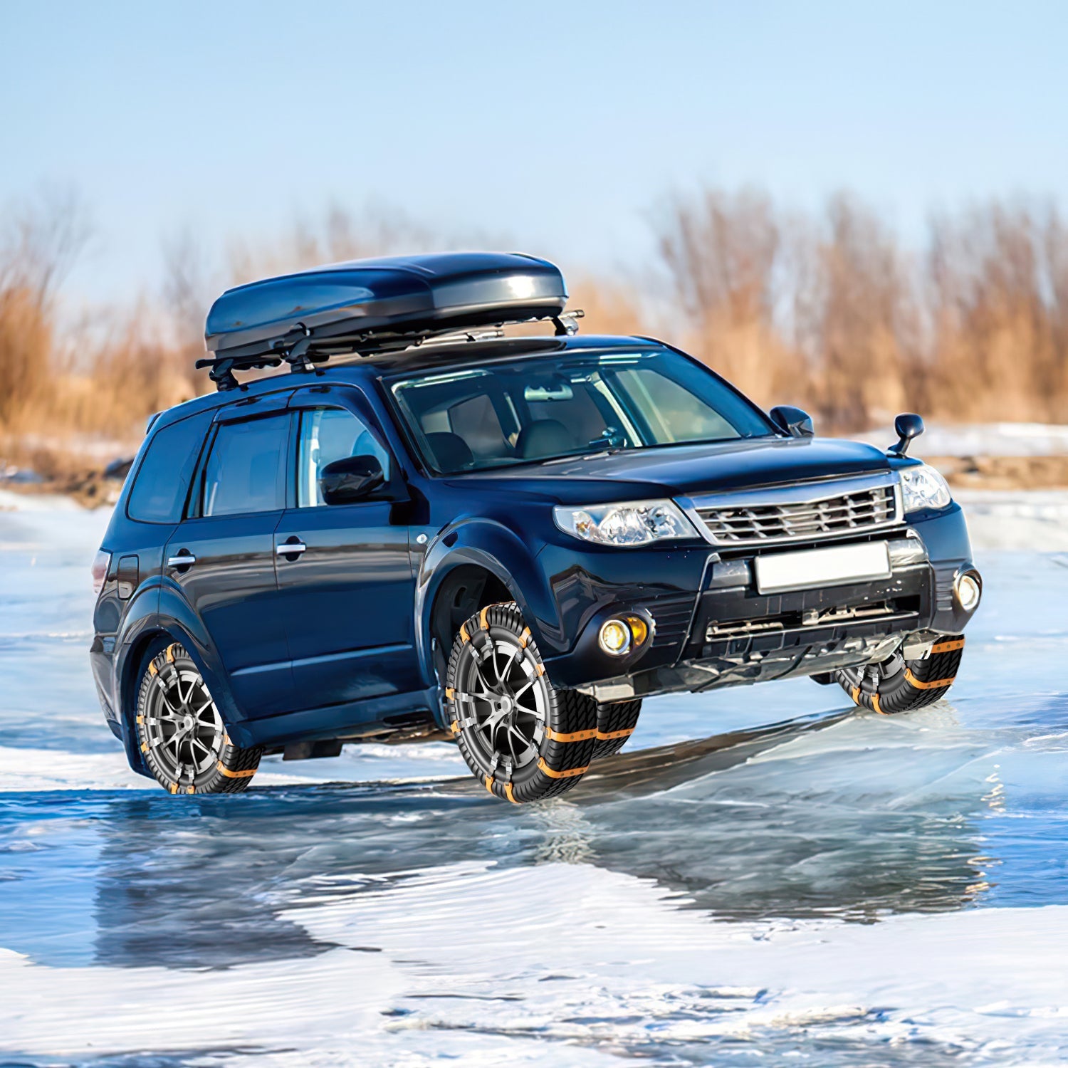 Cosmo Go Schneeketten Ketten Notfall Anti-Rutsch 10 Stück