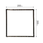 Cosmo Go Transparente Plane Wasserdichte mit ösen