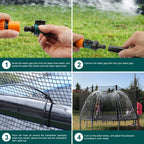 Cosmo Go 12M Trampolin Wassersprinkler Sprinkler