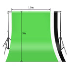 Cosmo Go 3x2M Hintergrundsystem Mit Hintergrund Fotostudio