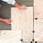 Cosmo Go 110/220Stück Fliesen Leveler Nivelliersystem Kits mit 4PCS Schraubenschlüssel