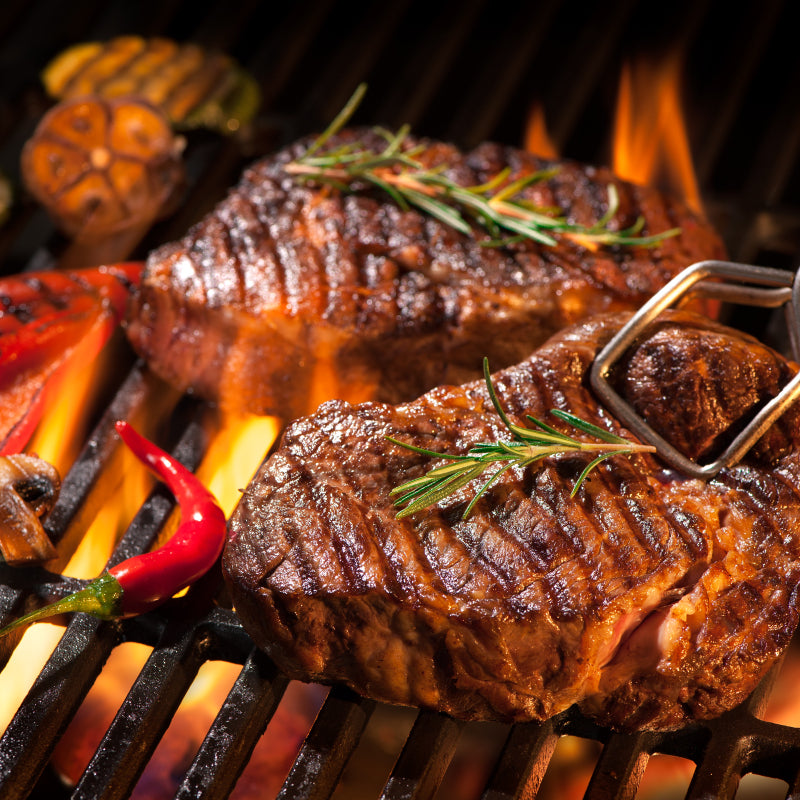 Cosmo Go Grillrost Gusseisen Emailliert Grillgitter
