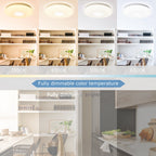 Cosmo Go Led Deckenlampe 36W Dimmbar RGB Bluetooth APP Steuerung