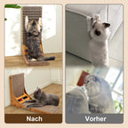 Cosmo Go Katzen Kratzbrett L förmig Kratzpappe