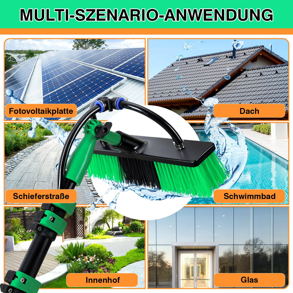 Cosmo Go Teleskop Waschbürste mit Teleskopstiel 3.6m/4.8m