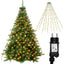 Cosmo Go LED Christbaumbeleuchtung mit Ring 280 LEDs Warmweiß IP44