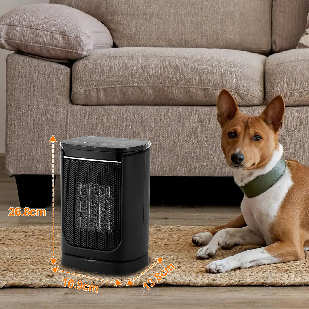 Cosmo Go 1500W Keramik Heizlüfter mit Fernbedienung