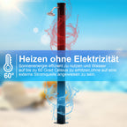 Cosmo Go 20L Solardusche mit Duschkopf und Schutzabdeckung