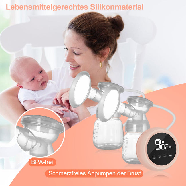 Cosmo Go Elektrische Doppel Milchpumpe 2 Modi Main Image