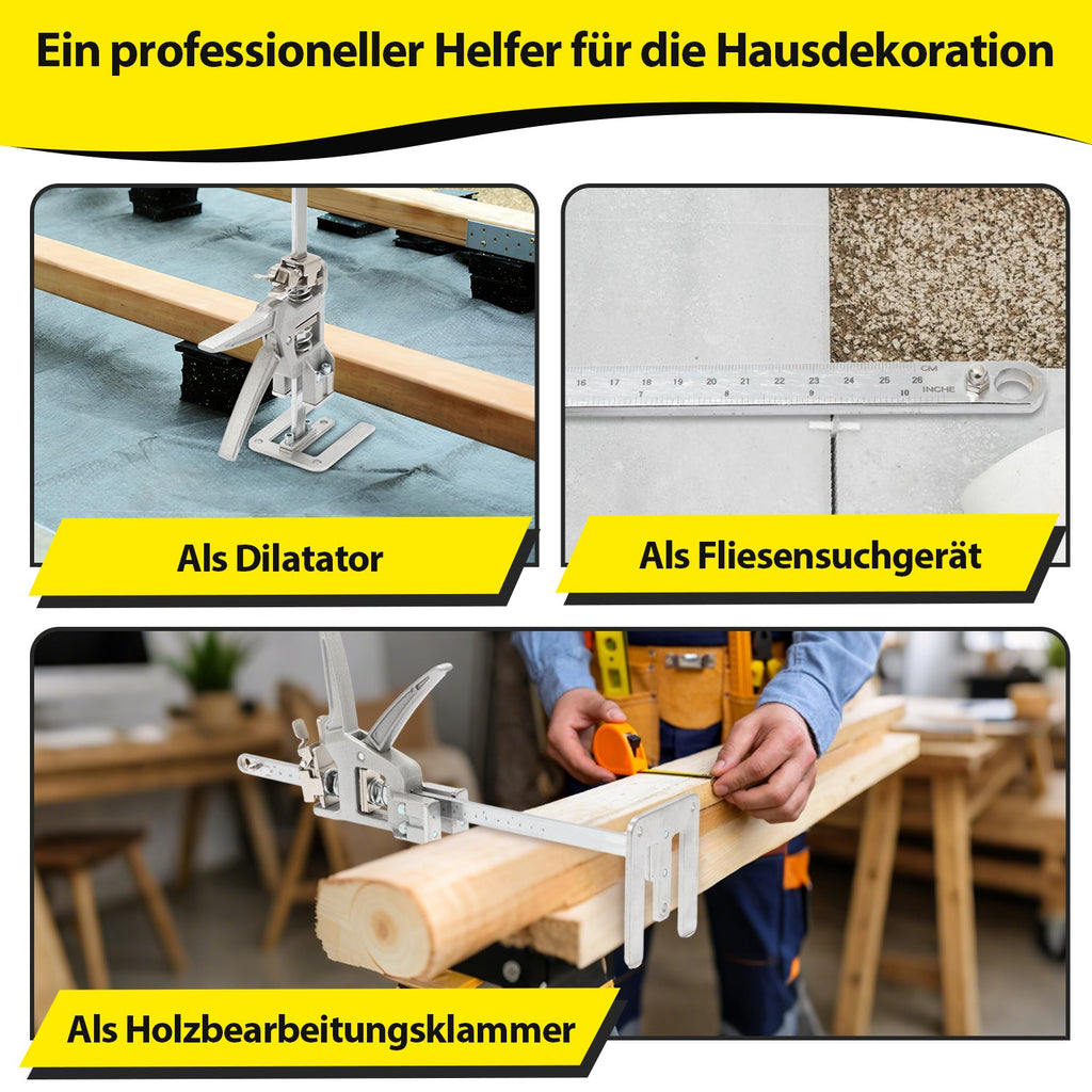 Cosmo Go Handwerkzeugheber Arm Arbeitssparender mit Skala 2 Stück