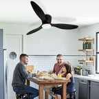 Cosmo Go Deckenventilator Lüfter LED Deckenlampe 40W