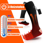 Cosmo Go Beheizte Socken Herren Damen Wiederaufladbar