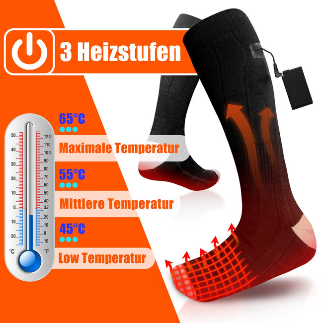 Cosmo Go Beheizte Socken Herren Damen Wiederaufladbar Main Image