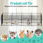 Cosmo Go Freigehege Laufgitter Kleintiere DIY 12/24Stück 35x35cm