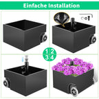 Cosmo Go Sonnenschirmständer Schirmständer mit Rollen