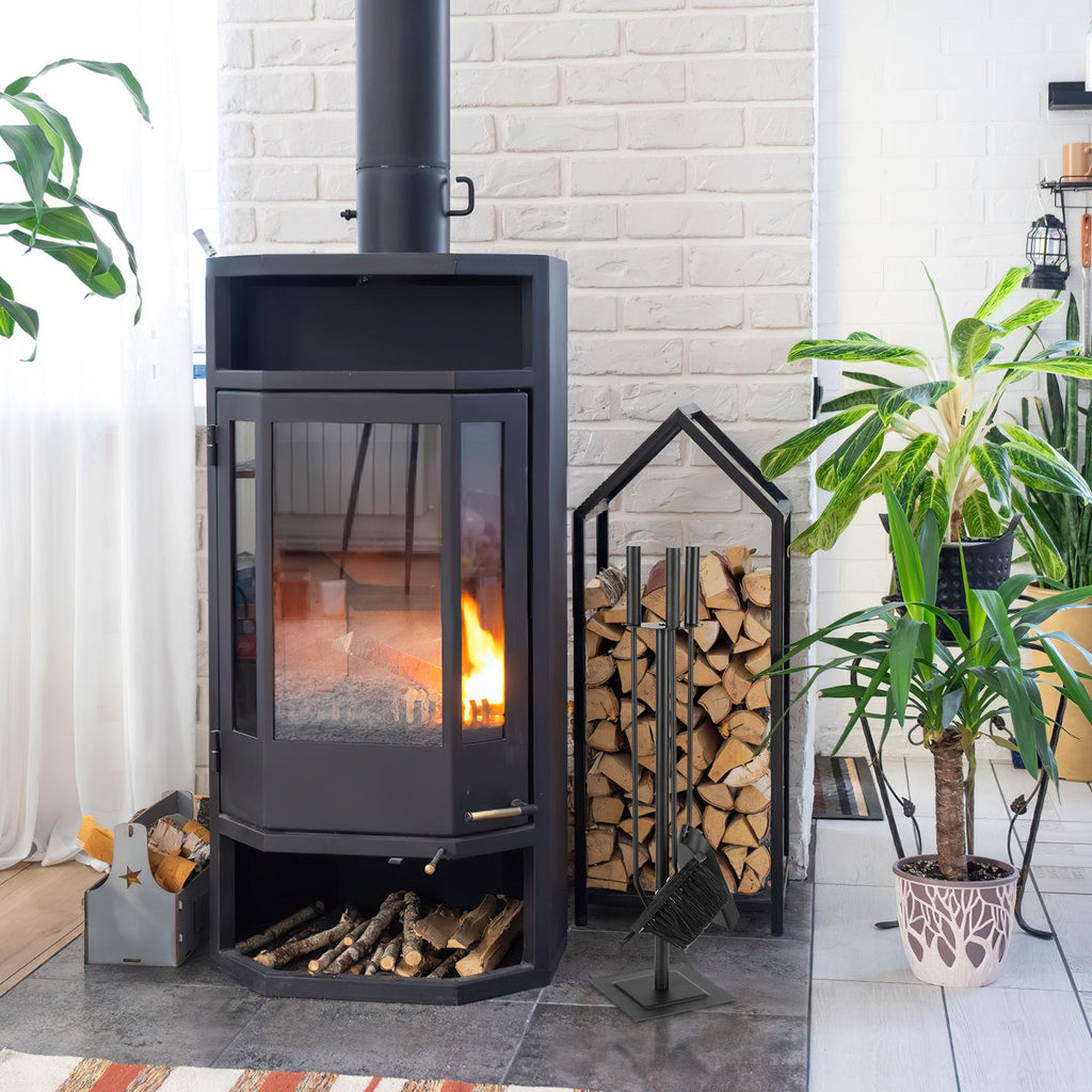 Cosmo Go Kaminbesteck 3 teilig Edelstahl Kaminbesteck Set