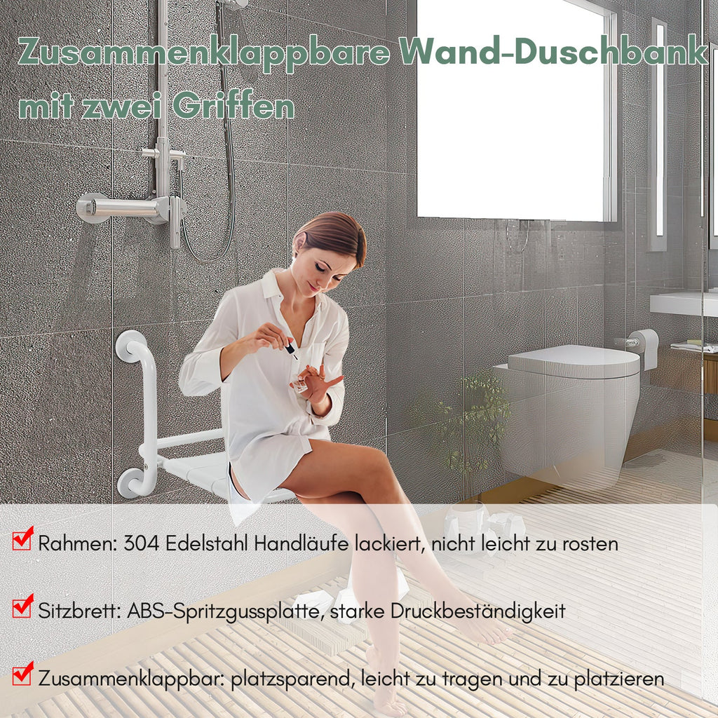 Cosmo Go Duschklappsitz Duschhocker Wandmontage