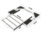 Cosmo Go Zwischenbaurahmen Waschmaschine Universal mit Ausziehbarer Einstellbare