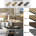 Cosmo Go Akustikpaneele Holz Wandpaneele 120x60cm