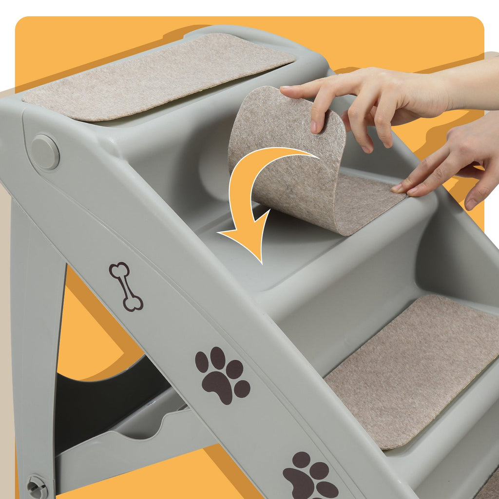 Cosmo Go Hundetreppe Hunderampe Klappbare Maximale Belastung 75kg