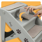 Cosmo Go Hundetreppe Hunderampe Klappbare Maximale Belastung 75kg