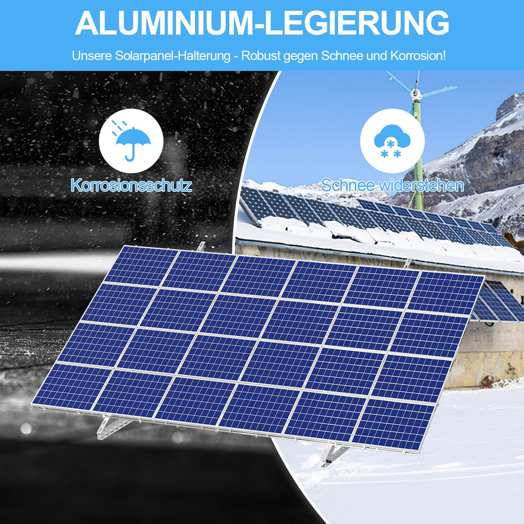 Cosmo Go Solarpanel PV Halterung 104cm 0°-90° 2/4 Stück