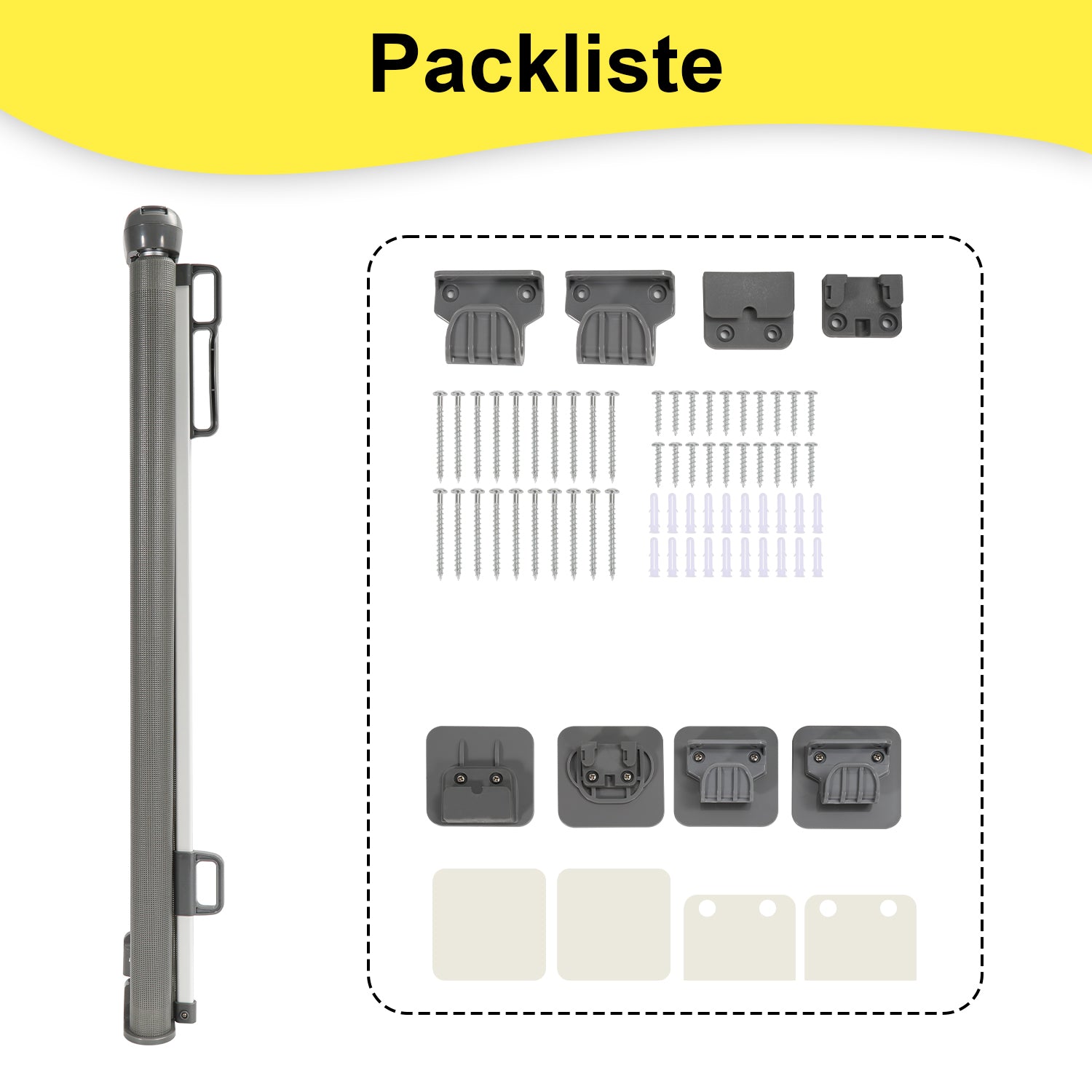 Cosmo Go Treppenschutzgitter Türschutzgitter Ausziehbar 0-150cm/180cm