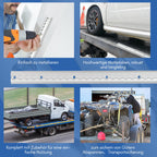 Cosmo Go Airlineschiene 4x 1m Aluminium für Wohnmobile und LKW