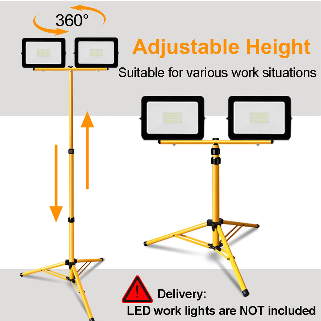 Cosmo Go Teleskop Stativ für Baustrahler(Doppelhalterung)