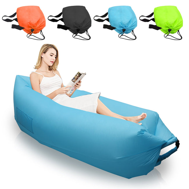 Cosmo Go Aufblasbares Luftsofa Sitzsack Sofa belastbar Hover Image