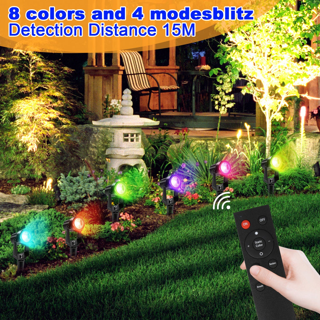 Cosmo Go LED Gartenbeleuchtung RGB 6er Set