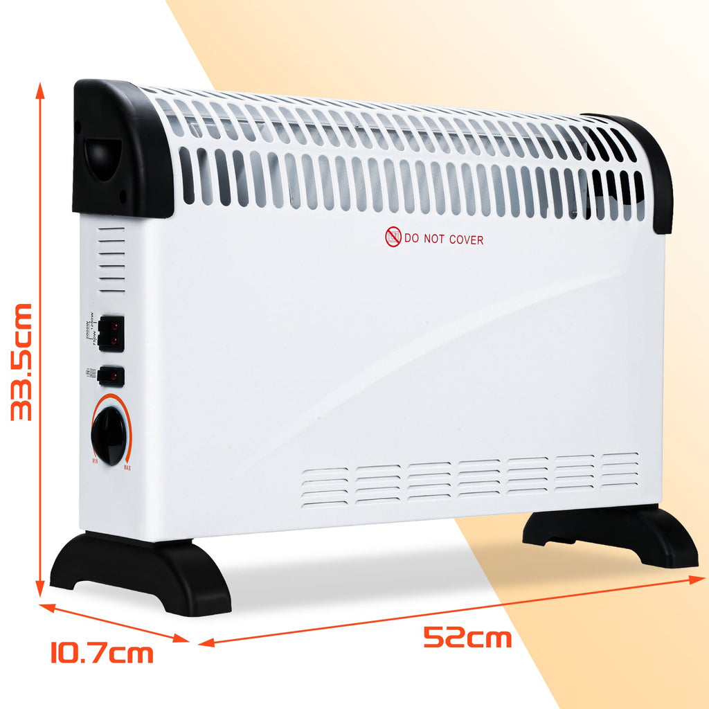 Cosmo Go 2000W Elektroheizung Konvektor Heizung mit Thermostat