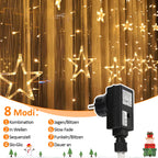 Cosmo Go Star LED Lichterkette Lichtervorhang