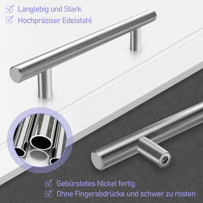 Cosmo Go 10 Stück Küchengriffe Türgriff  Möbelgriffe Main Image