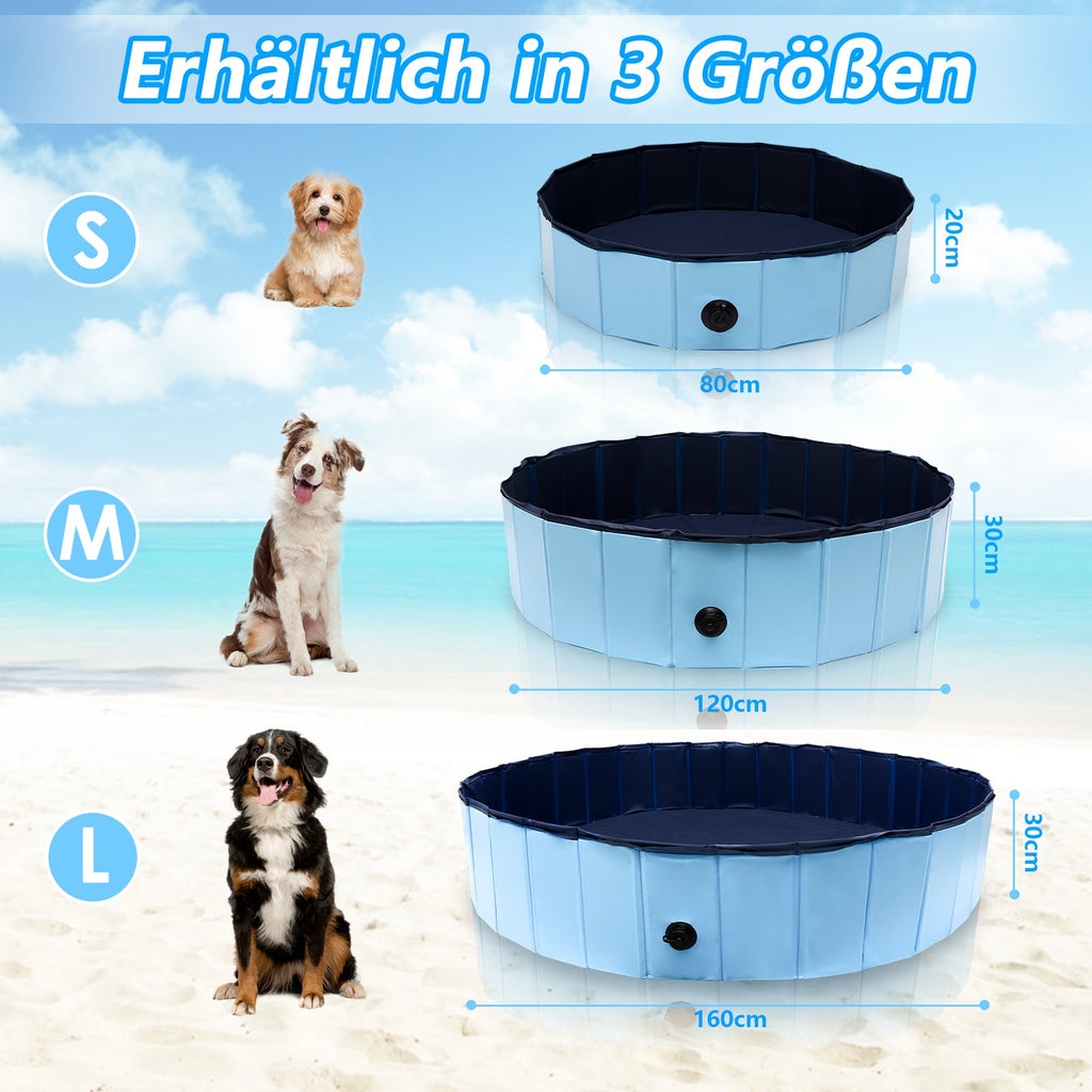 Cosmo Go Hundepool Faltbarer Swimmingpool