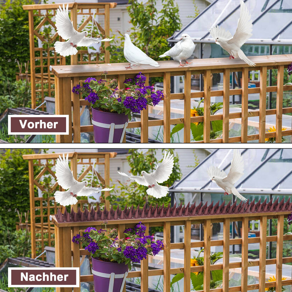 Cosmo Go Vogelspikes Taubenspikes Kunststoff 12 Stück