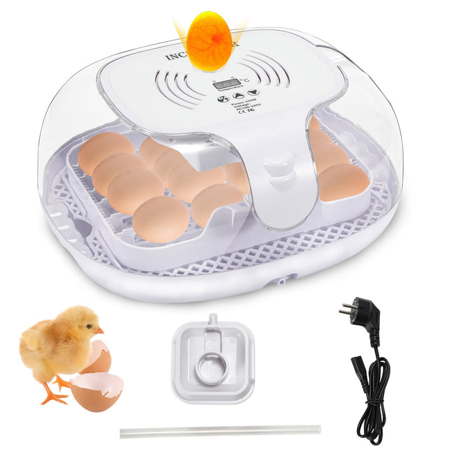 Cosmo Go Brutautomat Vollautomatisch Inkubator für Hühner 16 Eier Hover Image