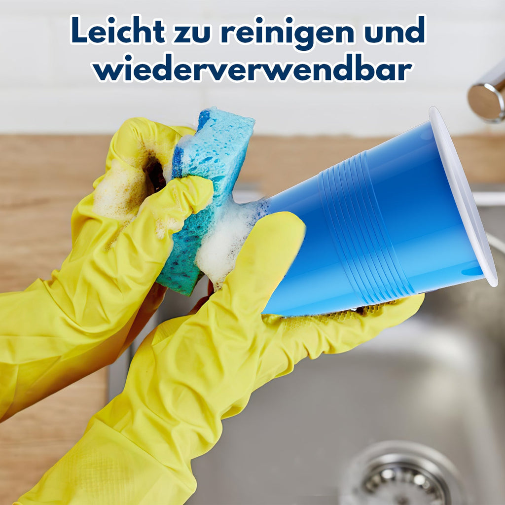 Cosmo Go Pong-Becher-Set 100 Partybecher und 10 Bälle