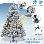 Cosmo Go Weihnachtsbaum Künstlich mit Schnee