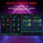 Cosmo Go LED Maske Party Halloween APP-Steuerung