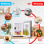 Cosmo Go 2 in 1 Mini Kühlschrank 15L Kühlbox