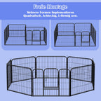 Cosmo Go Welpenlaufstall 8-teilig 60cm hoch Faltbar