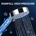 Cosmo Go Duschpaneel Wandduschpaneel 5 Funktionen Edelstahl Schwarz