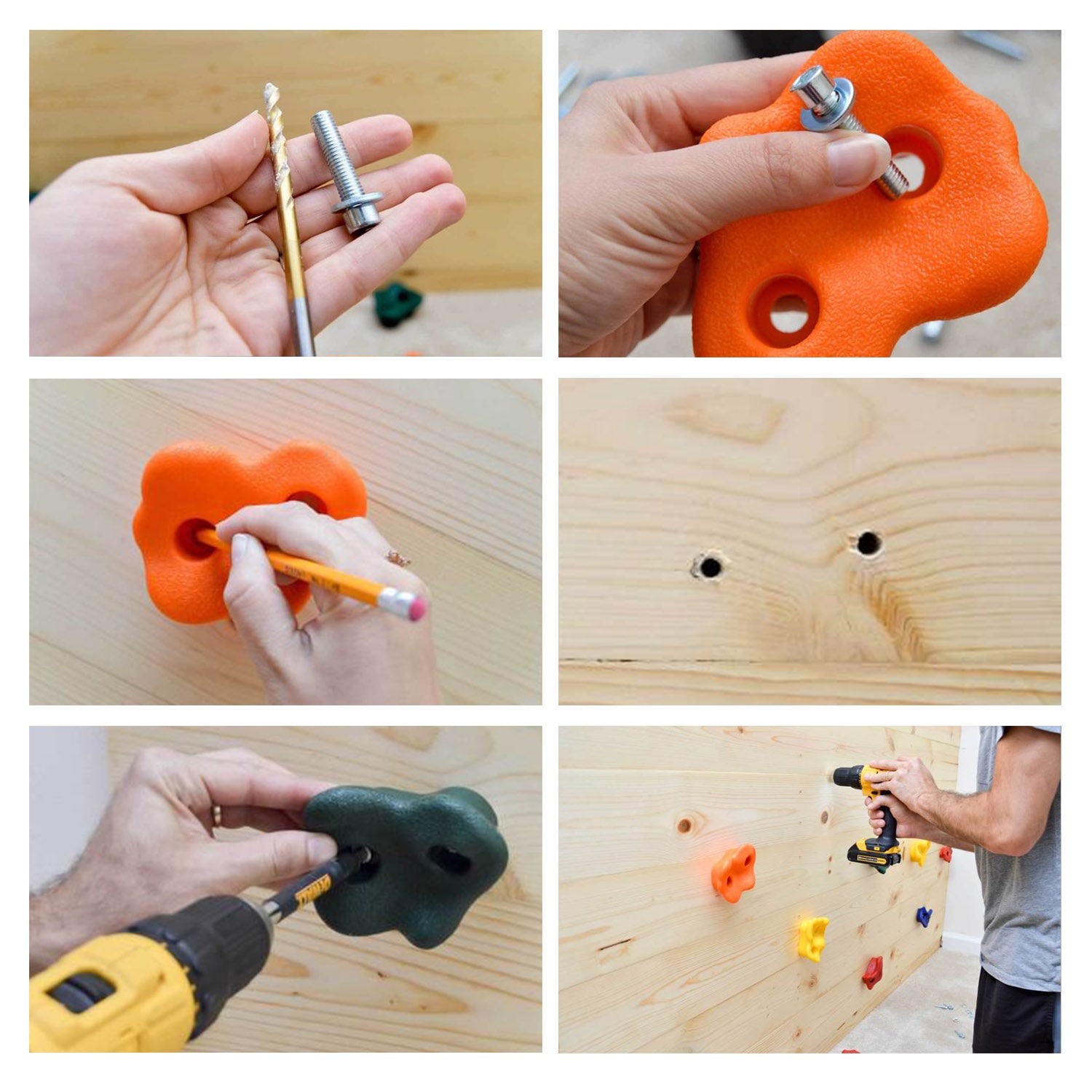 Cosmo Go Klettergriffe Outdoor 10/25PCS  Kinder