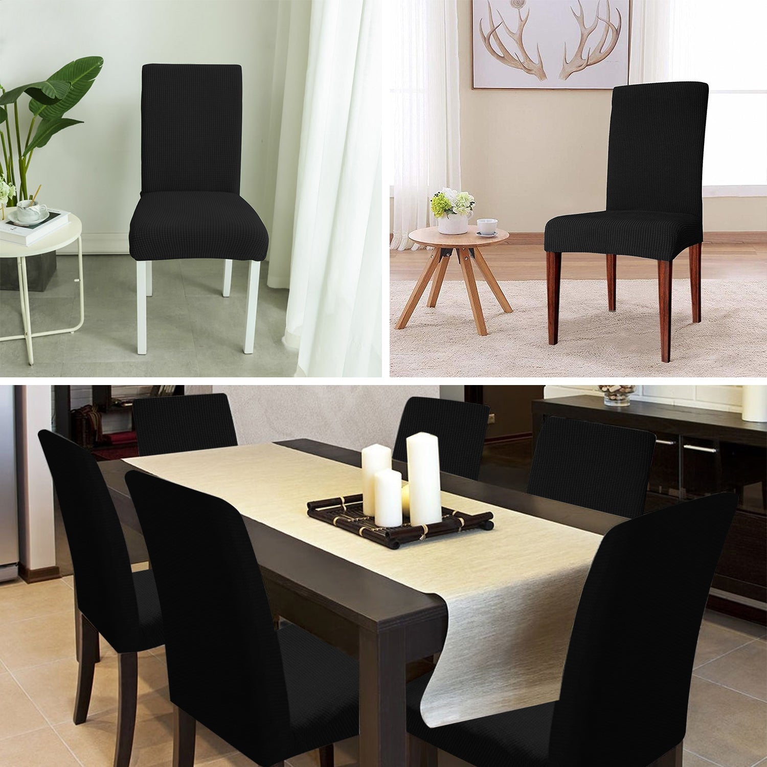 Cosmo Go Stretch Stuhlhusse Universal Wasserdicht Stuhlbezug