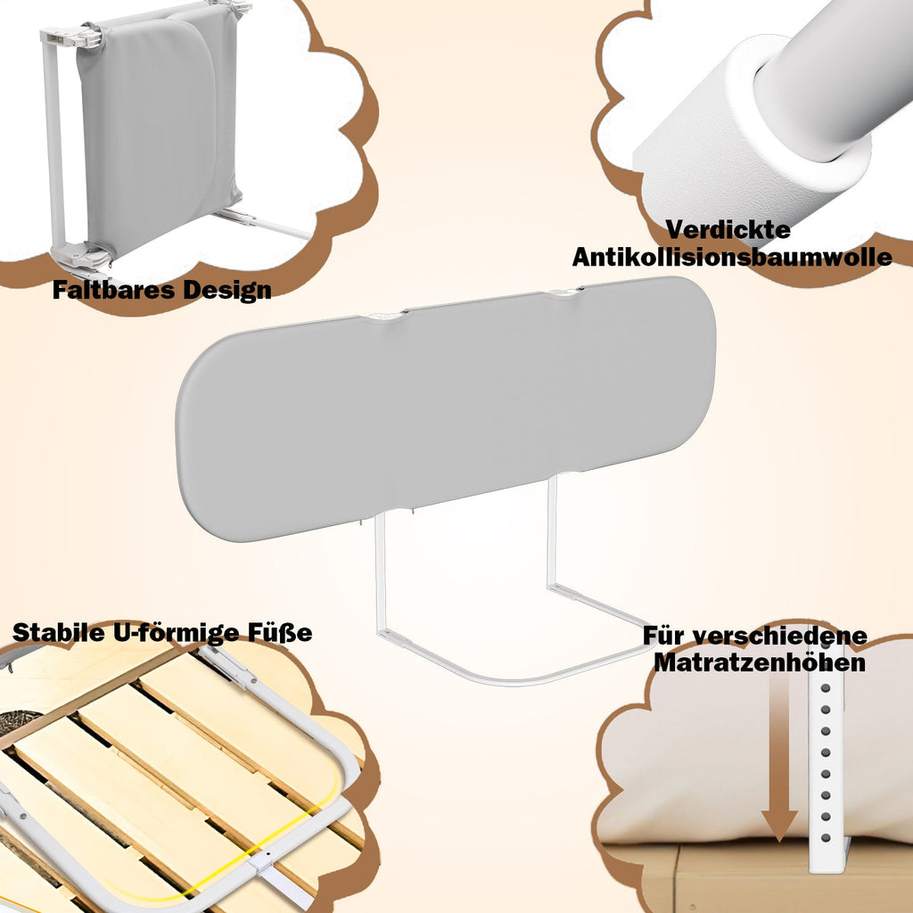 Cosmo Go Bettschutzgitter Rausfallschutz Faltbarer