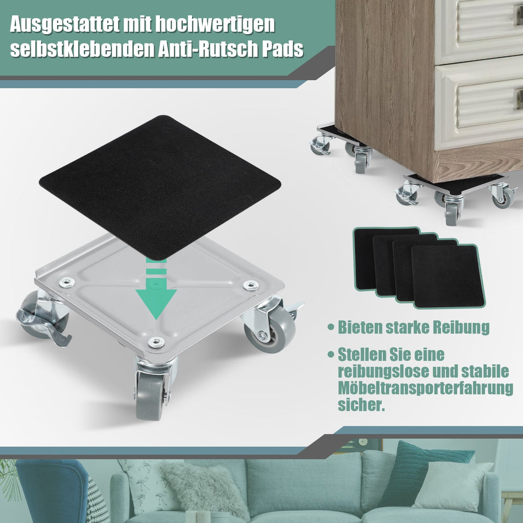 Cosmo Go Möbelroller Transportroller 5 Räder Max 600KG