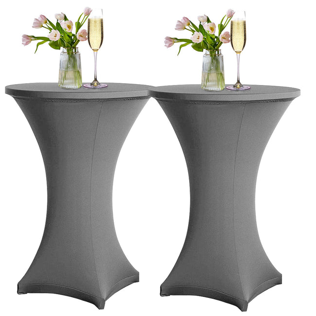 Cosmo Go Stehtischhusse Stretch Tischdecke Grau Hover Image